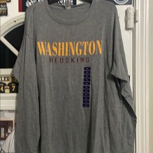 Washington Redskins Gray Long Sleeve Tee